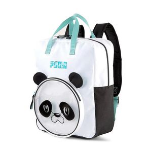 Рюкзак детский PUMA  Animals Panda 07796302, полиэстер, ТПУ белый 32х27х11 см