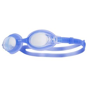 Очки для плав. дет. "TYR Swimple", арт.LGSW-105, ПРОЗРАЧНЫЕ линзы, голубая опр. Junior TYR LGSW-105