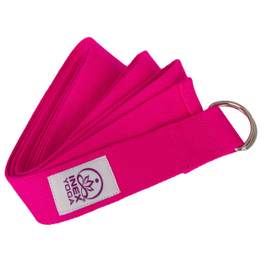 Ремень для йоги INEX Stretch Strap 240 см, розовый 668 HG\YSTRAP-668\24-PK-00