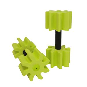 Гантели для аквааэробики Aqquatix WAWE среднее сопротивление (пара) жёлтый AFT 0030