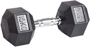 Гантель неразборная гексагональная VF-H150 (15 кг)