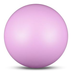 Мяч для художественной гимнастики INDIGO IN329-LIL 19 см, ПВХ, сиреневый металлик 