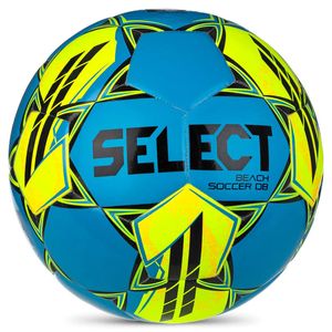 Мяч для пляж. футб. SELECT Beach Soccer DB, 0995160225, р.5, 28п, ТПУ, термо+маш. сш, сине-желтый 5 SELECT 0995160225