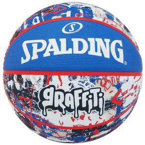 Мяч баскетбольный SPALDING Graffiti 84377z резина размер 7