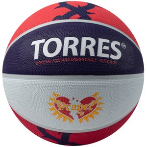 Мяч баскетбольный TORRES Prayer B023137 резина размер 7