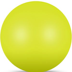 Мяч для художественной гимнастики INDIGO, IN367-LI, диам. 17 см, ПВХ, лимонный металлик INDIGO IN367-LI