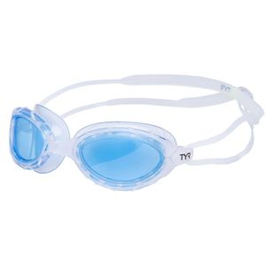 Очки для плав. TYR Nest Pro, LGNST-420, ГОЛУБЫЕ линзы, прозр. опр. Senior TYR LGNST-420
