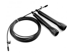 Скакалка для кроссфита длина 3 м С-10  (чёрный) GETSPORT 16802