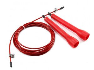 Скакалка для кроссфита длина 3 м С-10  (красный) GETSPORT 16802
