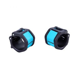 Олимпийские замки LIVEPRO Lite Barbell Collars пара, черный/синий LIVEPRO NL\LP8062\00-00-00