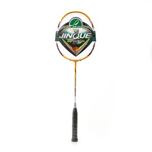 Ракетка для бадм. DOUBLE FISH JINQUE QT-1600, для продвинутых,карбон со струнами,литая,оранжевый DOUBLE FISH QT-1600