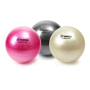 Гимнастический мяч TOGU My Ball Soft 65 см черный перламутровый TOGU TG\418655\AB-65-00