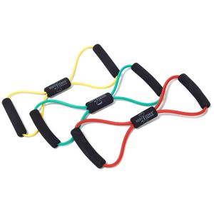 Эспандер трубчатый восьмерка DITTMANN Body-Toner UT-LNL Light низкое сопротивление, зелёный