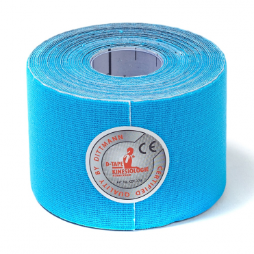 Кинезио-тейп Dittmann D-Tape Kinesiologie длина 5 м, ширина 5 см, бирюзовый DITTMANN HD\BCDL4010\00-00-00
