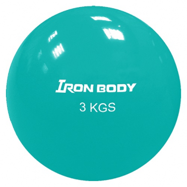 Медбол Iron Body 1796EG-2 3 кг 345293