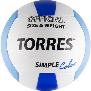 Мяч волейбольный любительский TORRES Simple Color V30115