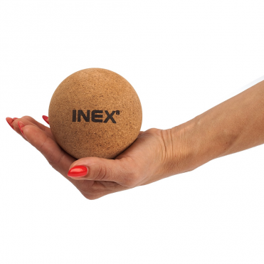 Массажный мяч INEX Cork Ball 8 см, пробка