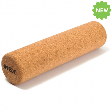 Цилиндр для пилатес INEX Cork Roller 40 х 10 см, пробка CORKROLLER