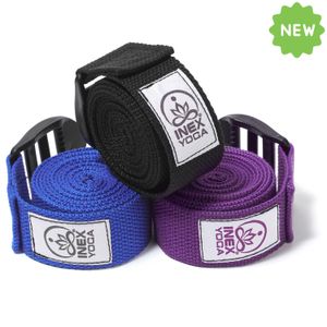 Ремень для йоги INEX 180 см, черный INEX IN\YS6-BK\00-00-00