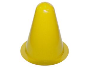 Фишка напольная для роллеров: F-8  (Жёлтая) GETSPORT 19107