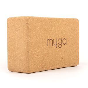 Блок для йоги Myga Cork Eco Yoga Brick Block, пробковый RY\RY1061\00-00-00