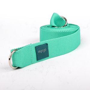 Ремень для йоги MYGA 180 см, серый