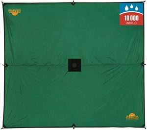 Универсальный тент защищает вас от дождя и солнца. Alexika TARP 3х3,2 9180.3301