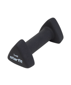 Гантель неопреновая STARFIT DB-205 1 кг, черный