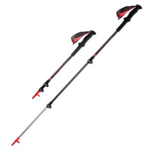 Палка треккинговая Naturehike NH17D006-D Carbon-AL Hoar UL 66-135см черный