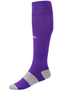 Гетры футбольные CAMP BASIC SOCKS, фиолетовый/серый/белый Jögel УТ-00021436