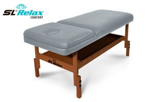 Массажный стол Relax Comfort серая кожа (№4) Start Line Relax SLR-9#№4