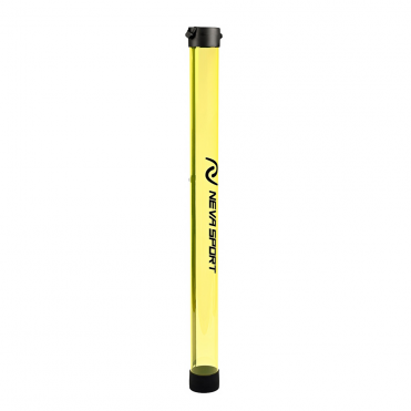 Тубус для сбора мячей NEVA SPORT, UHA1, пластик, желто-черный Диаметр 9 см, высота 101см