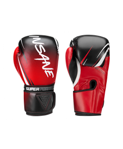 Перчатки боксерские INSANE IMPACT, красный, 12 oz
