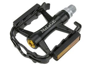 Педали mlg-AR07RE ал., чёрные MALAGE ZTB16081