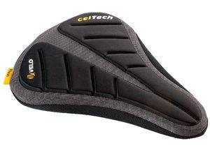 Чехол VLC-171 на седло гелевый, 254-280х178-203 чёр./сер. VELO ZTB98063