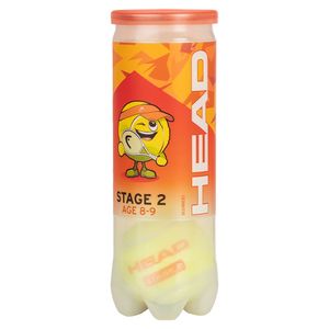Мячи для большого тенниса детский HEAD Stage 2 Orange 578423, 3шт. HEAD 578423