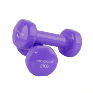 Гантель виниловая BF-DV01-X2 (2шт) (1 кг ) BODY Form BF-DV01