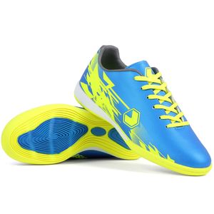 Бутсы футбольные (футзалки) Larsen Furia Indoor Standard 202A18 Blue/Lime Larsen 370820