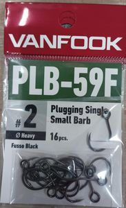 Крючки VANFOOK PLB-59F fusso black #2