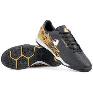 Бутсы футбольные (футзалки) Larsen Inferno Indoor 204А18 Black/Gold Larsen 370828