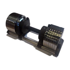 Наборная гантель LIVEPRO Adjustable Dumbbell Chrome 5,5-40 кг, шаг 1,5 кг LIVEPRO NL\RUMFDB-40\00-00-00