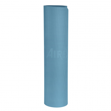 Гимнастический коврик AIREX TrEXercise 180 голубой, со стяжкой