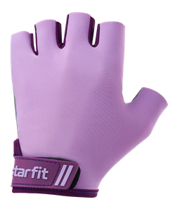 Перчатки для фитнеса WG-101, фиолетовый S Starfit УТ-00020807