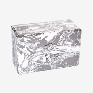 Блок для йоги HUGGER MUGGER Yoga Block FB-4 цвет мрамор