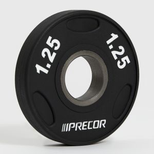 Олимпийский диск в уретане PRECOR New 1,25 кг, черный PRECOR FM\UPP-N-1.25KG\00-00-00