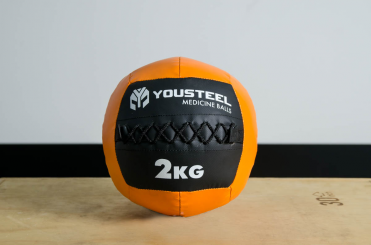 Медбол детский Yousteel диаметр 25,4 см 2 кг