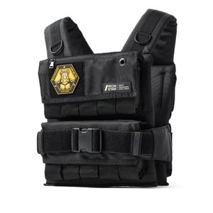 Жилет с отягощением IRON STAR Shtorm 25 кг, черный IRON STAR КИ\SHT-25-2024\00-00-00