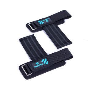 Накладки для хвата LIVEPRO Power Strap пара, черный/синий LIVEPRO NL\LP8704\00-00-00