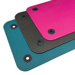 Коврик для аэробики AIREX FITLINE 140 цвет морской волны, с люверсами 