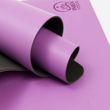 Коврик для йоги INEX Yoga PU Mat TPE полиуретан 185 х 68 х 0,5 см, фиолетовый INEX HG\PUMATPE-PR\00-00-00